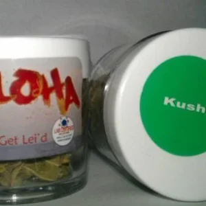 Aloha Kush Herbal Incense premium herbal incense blend in sealed packaging