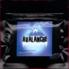Avalanche Herbal Incense product packaging with botanical design