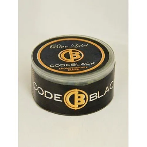 Code Black Label Liquid Incense 5ml bottle and label