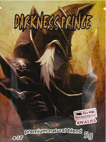 Darkness Prince Herbal Incense premium herbal incense blend product from K2SpraySheet