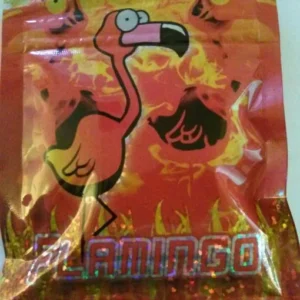 Flamingo Herbal Incense premium aromatic herbal product packaging from K2SpraySheet