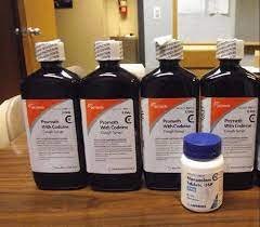 Actavis cough syrup bottle and label