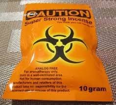 Caution Herbal Incense premium herbal incense blend product from K2SpraySheet