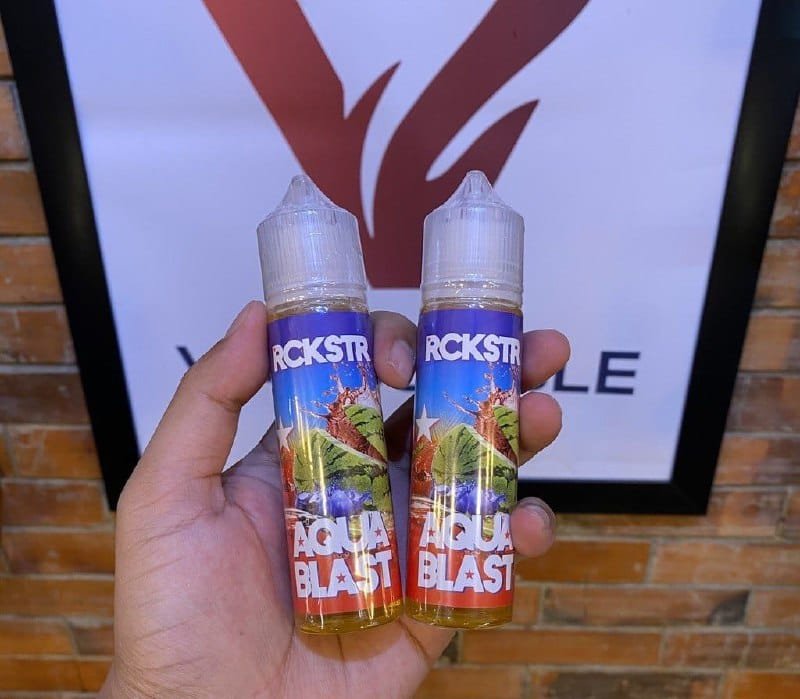 Rockstar Ice Blast Gold Edition 7ml liquid herbal incense product bottle